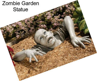 Zombie Garden Statue