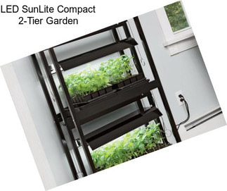 LED SunLite Compact 2-Tier Garden