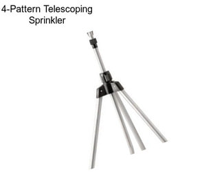 4-Pattern Telescoping Sprinkler