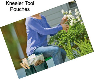 Kneeler Tool Pouches