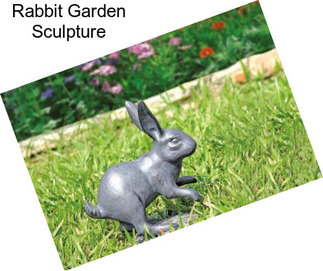 Rabbit Garden Sculpture