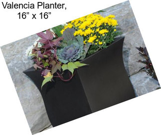 Valencia Planter, 16” x 16”