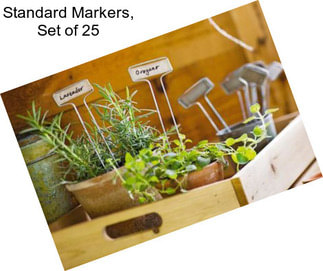 Standard Markers, Set of 25