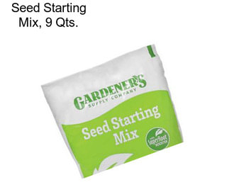 Seed Starting Mix, 9 Qts.
