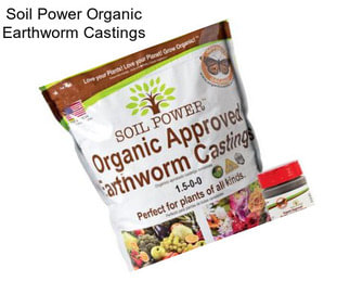 Soil Power Organic Earthworm Castings