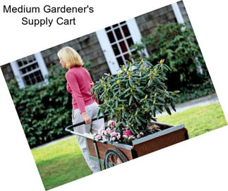 Medium Gardener\'s Supply Cart