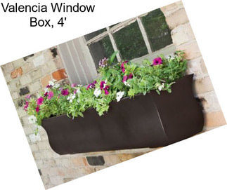 Valencia Window Box, 4\'