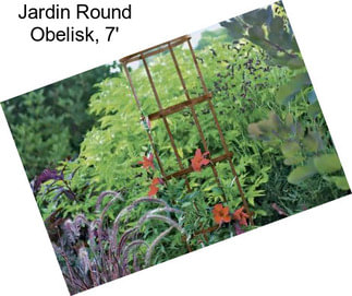 Jardin Round Obelisk, 7\'