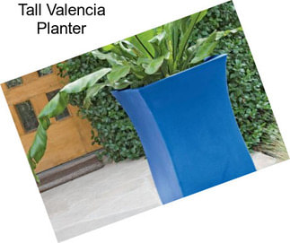 Tall Valencia Planter