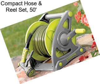 Compact Hose & Reel Set, 50\'