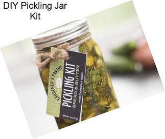 DIY Pickling Jar Kit