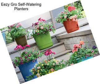 Eezy Gro Self-Watering Planters