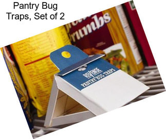 Pantry Bug Traps, Set of 2