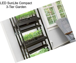 LED SunLite Compact 3-Tier Garden