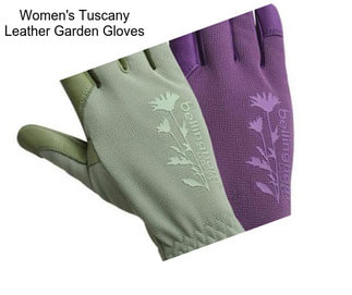 Women\'s Tuscany Leather Garden Gloves