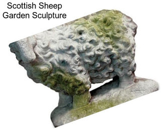 Scottish Sheep Garden Sculpture