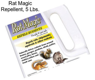 Rat Magic Repellent, 5 Lbs.