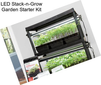 LED Stack-n-Grow Garden Starter Kit