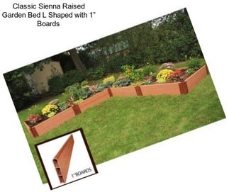 Classic Sienna Raised Garden Bed \