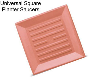 Universal Square Planter Saucers