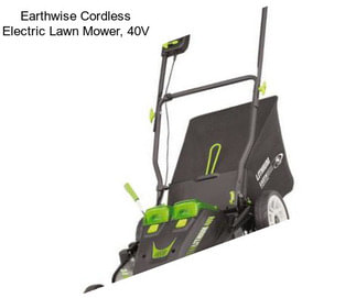 Earthwise Cordless Electric Lawn Mower, 40V