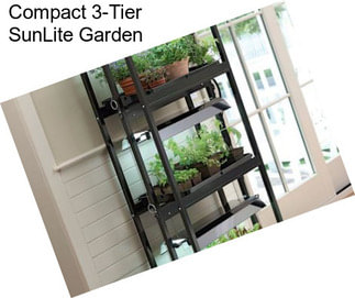 Compact 3-Tier SunLite Garden