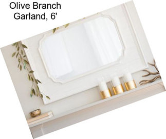 Olive Branch Garland, 6\'