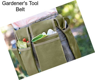 Gardener\'s Tool Belt