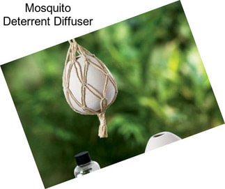 Mosquito Deterrent Diffuser