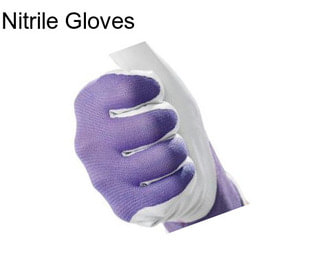 Nitrile Gloves