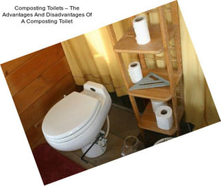 Composting Toilets – The Advantages And Disadvantages Of A Composting Toilet