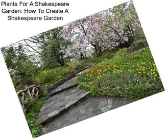 Plants For A Shakespeare Garden: How To Create A Shakespeare Garden