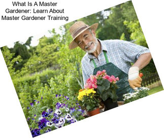 What Is A Master Gardener: Learn About Master Gardener Training
