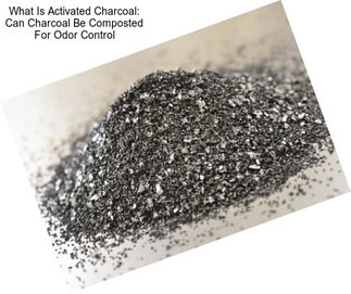 What Is Activated Charcoal: Can Charcoal Be Composted For Odor Control