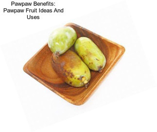 Pawpaw Benefits: Pawpaw Fruit Ideas And Uses