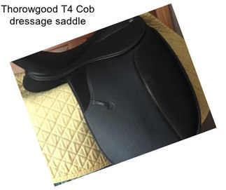 Thorowgood T4 Cob dressage saddle