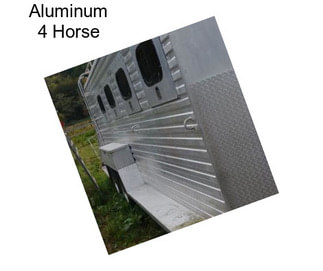 Aluminum 4 Horse