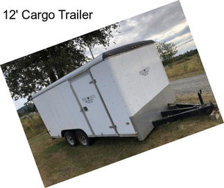 12\' Cargo Trailer