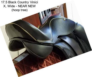 17.5 Black Country Vinici X, Wide - NEAR NEW (hoop tree)