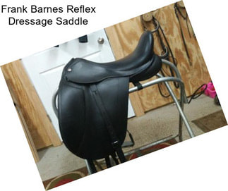 Frank Barnes Reflex Dressage Saddle