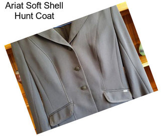 Ariat Soft Shell Hunt Coat