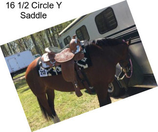 16 1/2 Circle Y Saddle