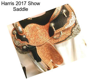 Harris 2017 Show Saddle
