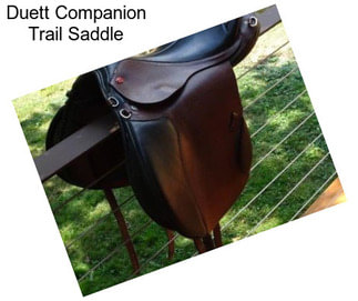 Duett Companion Trail Saddle