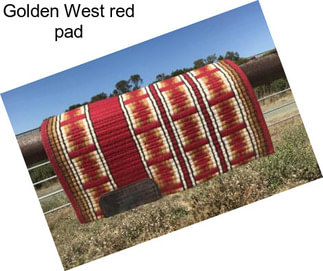 Golden West red pad