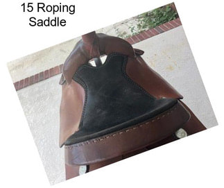 15 Roping Saddle