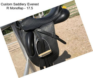 Custom Saddlery Everest R Monoflap - 17.5