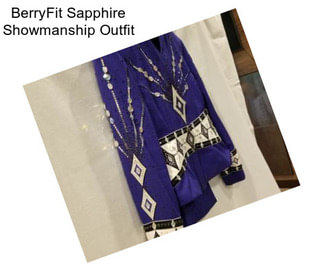 BerryFit Sapphire Showmanship Outfit