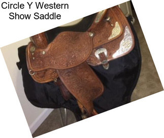 Circle Y Western Show Saddle