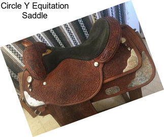 Circle Y Equitation Saddle